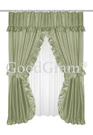 Double Swag Shower Curtain Sets