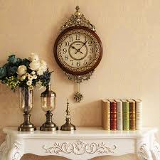 Elegant European Style Pendulum Clock