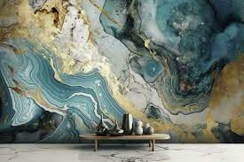3d Abstract Marble Wallpaper For Wall