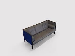 Postmodern Danube 850 3 Seater Sofa By