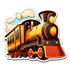 Cartoon Train Png Vector Psd And