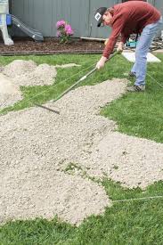 Diy Patio With Grass Between Pavers And