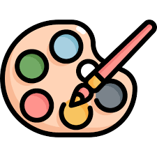 Painting Palette Generic Outline Color Icon