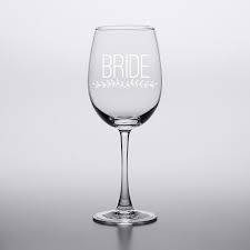 Wine Glass Gift For Bridal Party