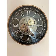 24 Inch Large Moving Gear Wall Clock