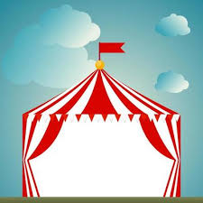 Tent Circus Icon On White Background