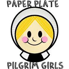 Diy Girl Paper Plate Pilgrim For