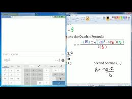 Deltamath Quadratic Formula Rational