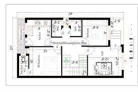 20 40 Duplex House Plan Best Small