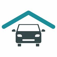 Home House Car Garage Roof Icon