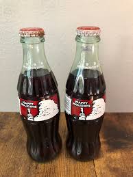 1994 Holiday Coke A Cola Bottles