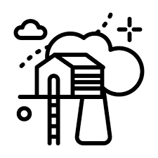 Tree House Free Vector Icons Designed