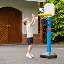 Adjustable Basketball Stand With Ball
