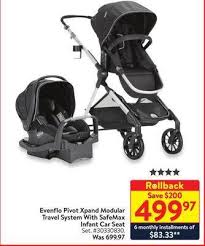 Evenflo Clover Sport Travel System With