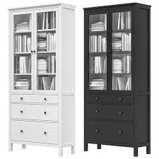 Ikea Hemnes Cabinet With Glass Door