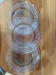 Transpa Kig Glass Plates Size