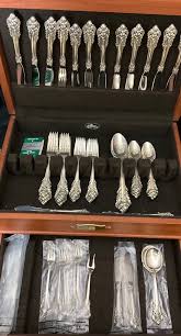 Wallace Grand Baroque Sterling Flatware Set