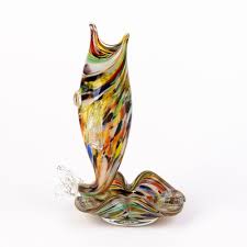 Venetian Murano Glass Sculpture Fish