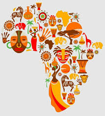 Creative Map Of Africa African Culture