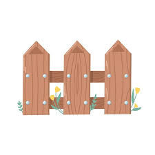 Wooden Garden Fence Fence With Flowers