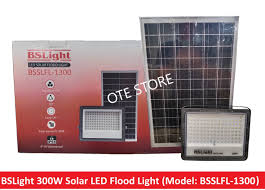 bslight 300w solar led flood light