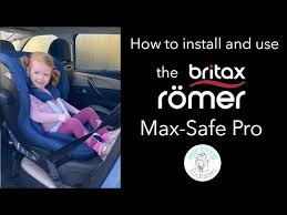 How To Install The Britax Römer Max