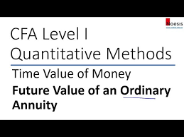 Cfa Level 1 Quantitative Methods