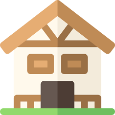 House Basic Rounded Flat Icon