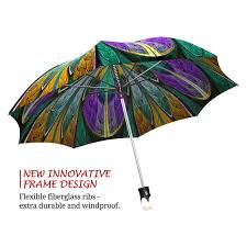 Kaleidoscope Stained Glass Umbrella
