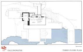 Fallingwater Plan Floor 3 Austin Tate