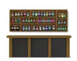 Bar Shelf Vectors Ilrations For