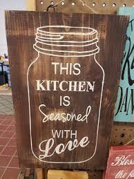 Rustic Wood Sign This Kitchen Is