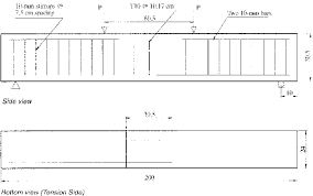 longitudinal details of beam specimen