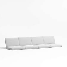 2 Piece Outdoor Sofa Cushions