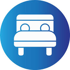 Bed Generic Blue Icon