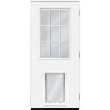 Lite Fiberglass Prehung Back Door