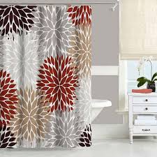 Fl Shower Curtain Dahlia