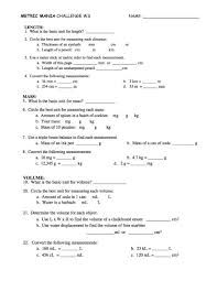 metric mania challenge ws whipplehill