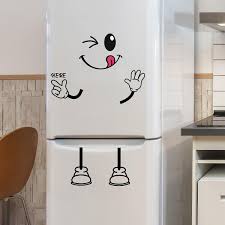 Smile Fridge Sticker Decoration Mural