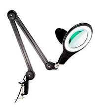 Lighted Magnifier Desk Lamp