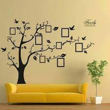 Transprant Wall Stencil Family Tree