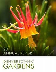 2016 Annual Report Denver Botanic Gardens
