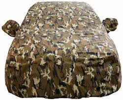 Camouflage Military Jungle Print Car
