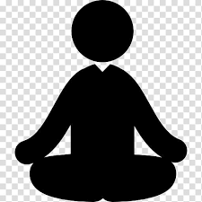 Yoga Icon Meditation Lotus Position