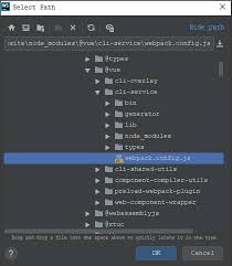 alias in vue cli 3 projects ides