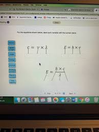 Solved For The Equation Shown Below