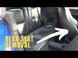 Remove Rear Seats In Audi Tt Mk1 8n