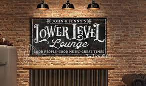 Personalized Custom Lower Level Lounge