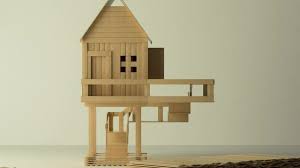 Popsicle Stick House Images Browse