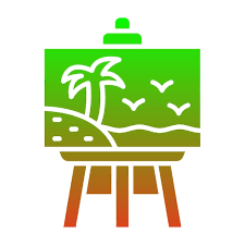Premium Vector Painting Icon